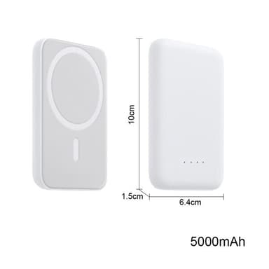 Magneettinen tehopankki hintaan iPhone 12/13/14 - PD 20W 5000 mAh