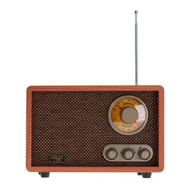 Adler retro Bluetooth-kaiutin, jossa on FM/AM-radio