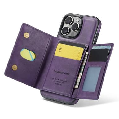 DG-Ming Magking K2 2in1 kotelo iPhone 16 Pro Max - Violetti