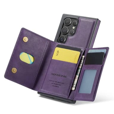 DG-Ming Magking K2 2in1 kotelo Samsung Galaxy S24 Ultra - Violetti