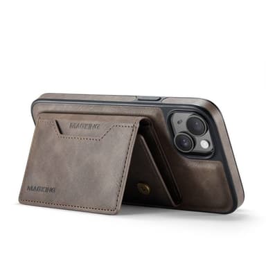 DG-Ming Magking K2 2in1 kotelo iPhone 15 Plus - Coffee