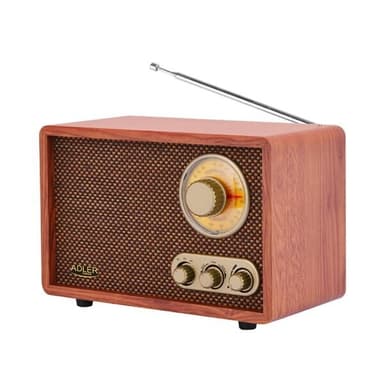 Adler retro Bluetooth-kaiutin, jossa on FM/AM-radio