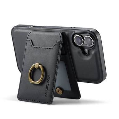 DG-Ming Magking K1 2in1 kotelo iPhone 16 Plus - Musta