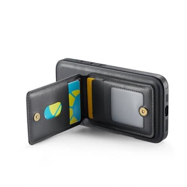 DG-Ming Magking K1 2in1 kotelo iPhone 16 Plus - Musta