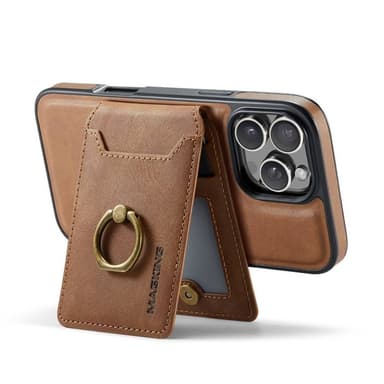 DG-Ming Magking K1 2in1 kotelo iPhone 16 Pro - Ruskea