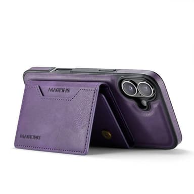 DG-Ming Magking K2 2in1 kotelo iPhone 16 Plus - Violetti