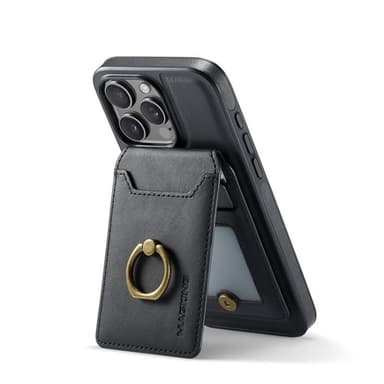 DG-Ming Magking K1 2in1 kotelo iPhone 15 Pro - Musta