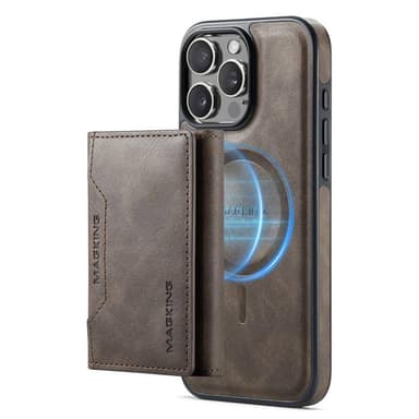 DG-Ming Magking K2 2in1 kotelo iPhone 16 Pro Max - Coffee