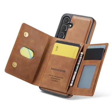 DG-Ming Magking K2 2in1 kotelo Samsung Galaxy S24 Plus - Ruskea
