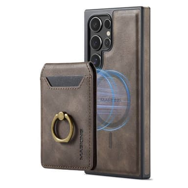 DG-Ming Magking K1 2in1 kotelo Samsung Galaxy S24 Ultra - Coffee
