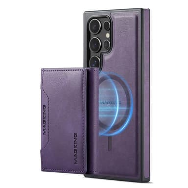 DG-Ming Magking K2 2in1 kotelo Samsung Galaxy S24 Ultra - Violetti