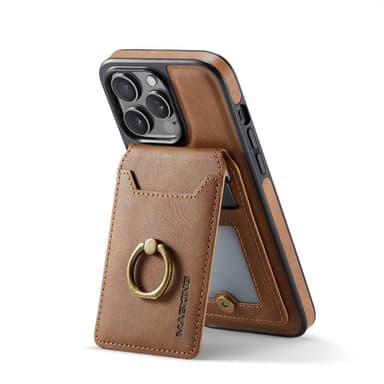 DG-Ming Magking K1 2in1 kotelo iPhone 13 Pro Max - Ruskea