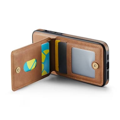 DG-Ming Magking K1 2in1 kotelo iPhone 12 - Ruskea