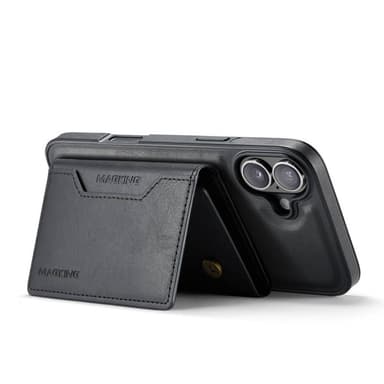 DG-Ming Magking K2 2in1 kotelo iPhone 16 - Musta