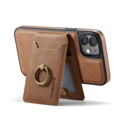 DG-Ming Magking K1 2in1 kotelo iPhone 12 - Ruskea