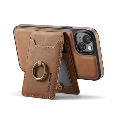 DG-Ming Magking K1 2in1 kotelo iPhone 14 - Ruskea