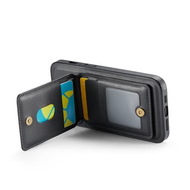 DG-Ming Magking K1 2in1 kotelo iPhone 14 Pro Max - Musta