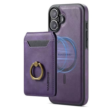 DG-Ming Magking K1 2in1 kotelo iPhone 16 Plus - Violetti