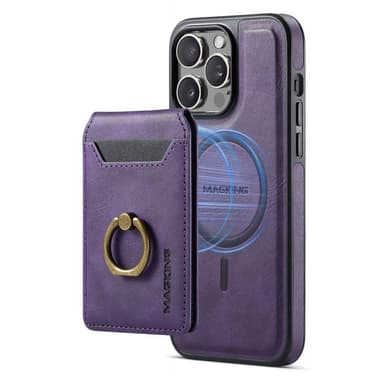 DG-Ming Magking K1 2in1 kotelo iPhone 14 Pro Max - Violetti