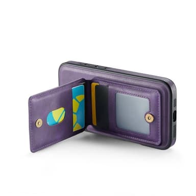 DG-Ming Magking K1 2in1 kotelo iPhone 16 Plus - Violetti