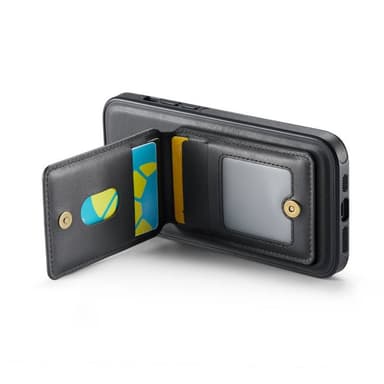 DG-Ming Magking K1 2in1 kotelo iPhone 14 - Musta