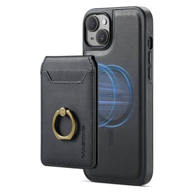 DG-Ming Magking K1 2in1 kotelo iPhone 14 - Musta