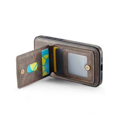 DG-Ming Magking K1 2in1 kotelo iPhone 16 - Coffee