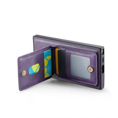 DG-Ming Magking K1 2in1 kotelo Samsung Galaxy S24 Ultra - Violetti