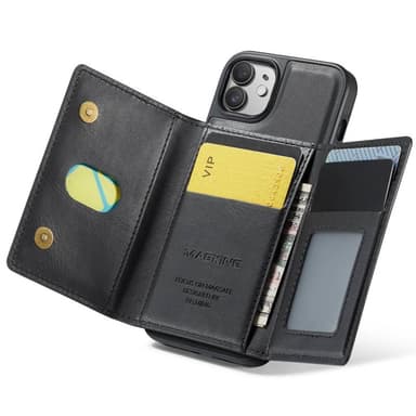 DG-Ming Magking K2 2in1 kotelo iPhone 12 - Musta