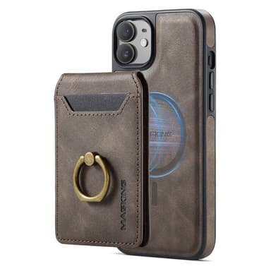DG-Ming Magking K1 2in1 kotelo iPhone 12 - Coffee