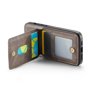 DG-Ming Magking K1 2in1 kotelo iPhone 12 - Coffee