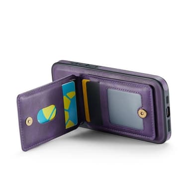 DG-Ming Magking K1 2in1 kotelo iPhone 15 Pro - Violetti
