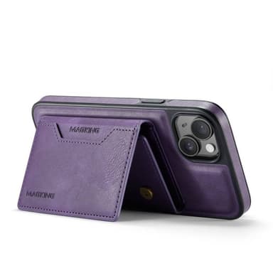 DG-Ming Magking K2 2in1 kotelo iPhone 15 Plus - Violetti