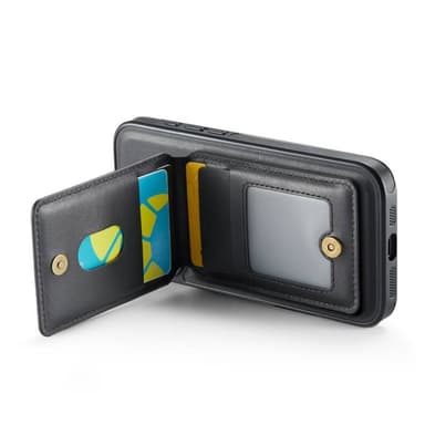 DG-Ming Magking K1 2in1 kotelo iPhone 16 Pro Max - Musta