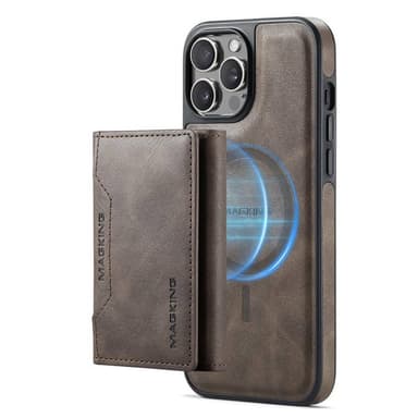 DG-Ming Magking K2 2in1 kotelo iPhone 12 Pro - Coffee