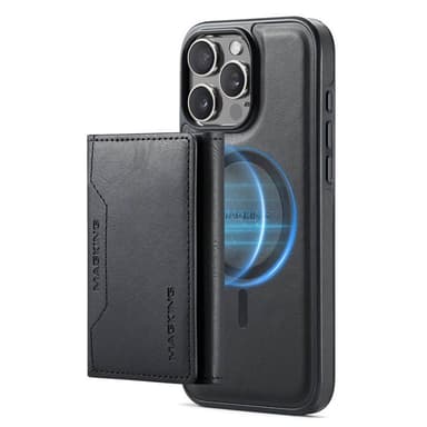 DG-Ming Magking K2 2in1 kotelo iPhone 16 Pro Max - Musta