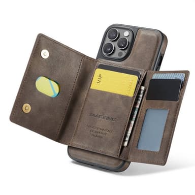 DG-Ming Magking K2 2in1 kotelo iPhone 12 Pro - Coffee