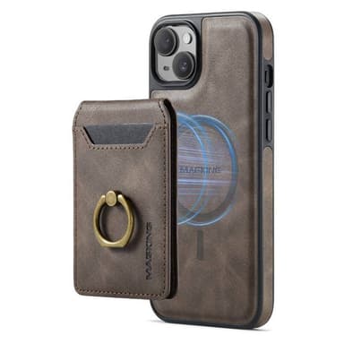 DG-Ming Magking K1 2in1 kotelo iPhone 14 Plus - Coffee