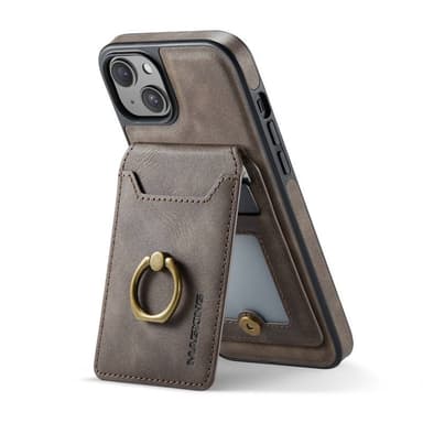 DG-Ming Magking K1 2in1 kotelo iPhone 15 Plus - Coffee