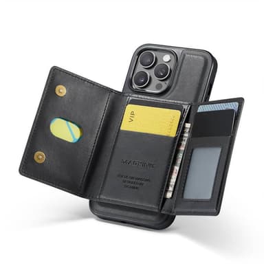 DG-Ming Magking K2 2in1 kotelo iPhone 13 Pro Max - Musta