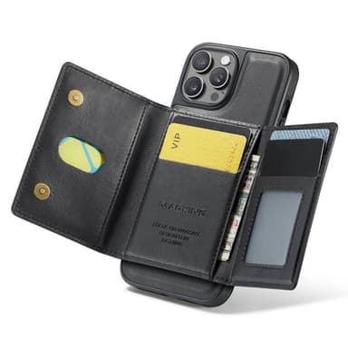 DG-Ming Magking K2 2in1 kotelo iPhone 12 Pro Max - Musta