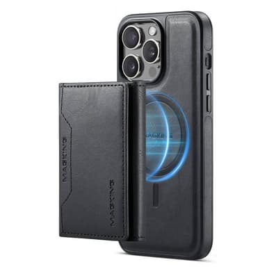DG-Ming Magking K2 2in1 kotelo iPhone 13 Pro Max - Musta