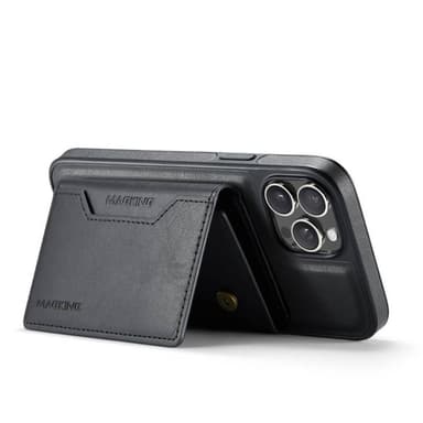 DG-Ming Magking K2 2in1 kotelo iPhone 12 Pro Max - Musta