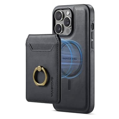 DG-Ming Magking K1 2in1 kotelo iPhone 14 Pro - Musta