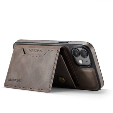 DG-Ming Magking K2 2in1 kotelo iPhone 12 - Coffee