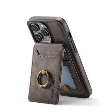 DG-Ming Magking K1 2in1 kotelo iPhone 14 Pro Max - Coffee
