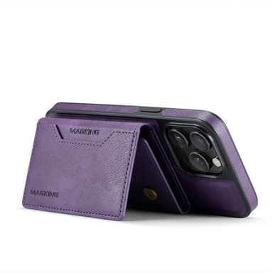 DG-Ming Magking K2 2in1 kotelo iPhone 15 Pro - Violetti