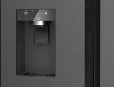 Bosch Side-by-side KFI96AXEA (Musta ruostumaton teräs)