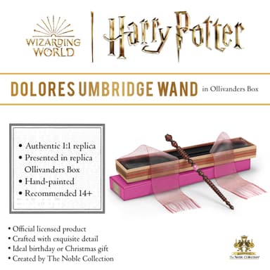 Nobel Collection Harry Potter taikasauva (Dolores Umbridge)