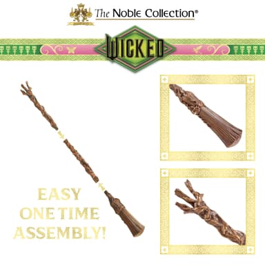 Noble Collection Wicked Broom lelu (Elphaba)